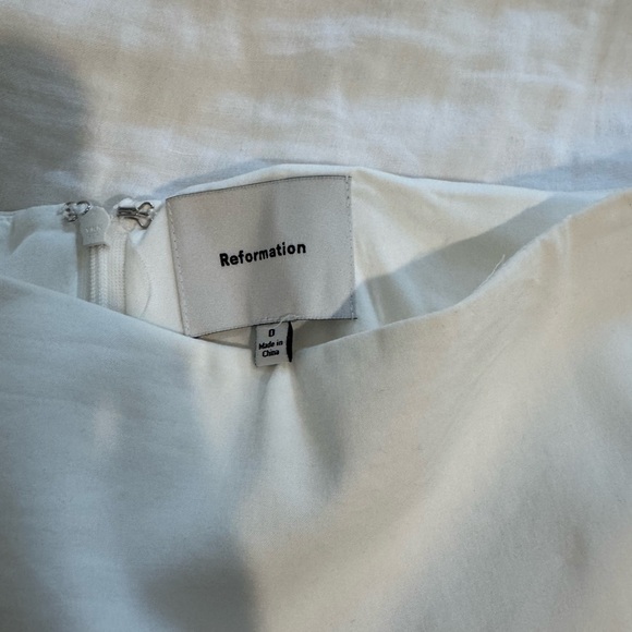 Reformation White Tiered Maxi Skirt - Picture 5 of 5